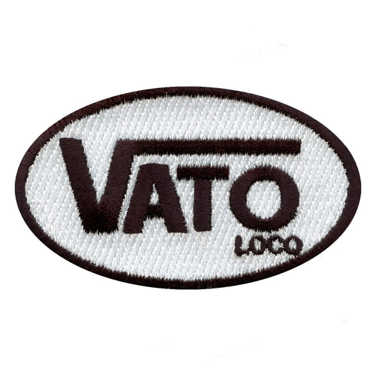 Hecho En Mexico Iron on Patch 3″ White Border Souvenir – Happy Wood Products