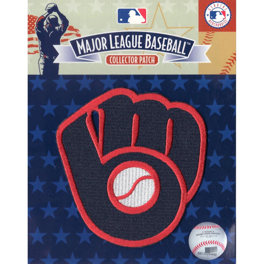 Milwaukee Brewers Team Retro Old Throwback Logo Sleeve Patch Glove