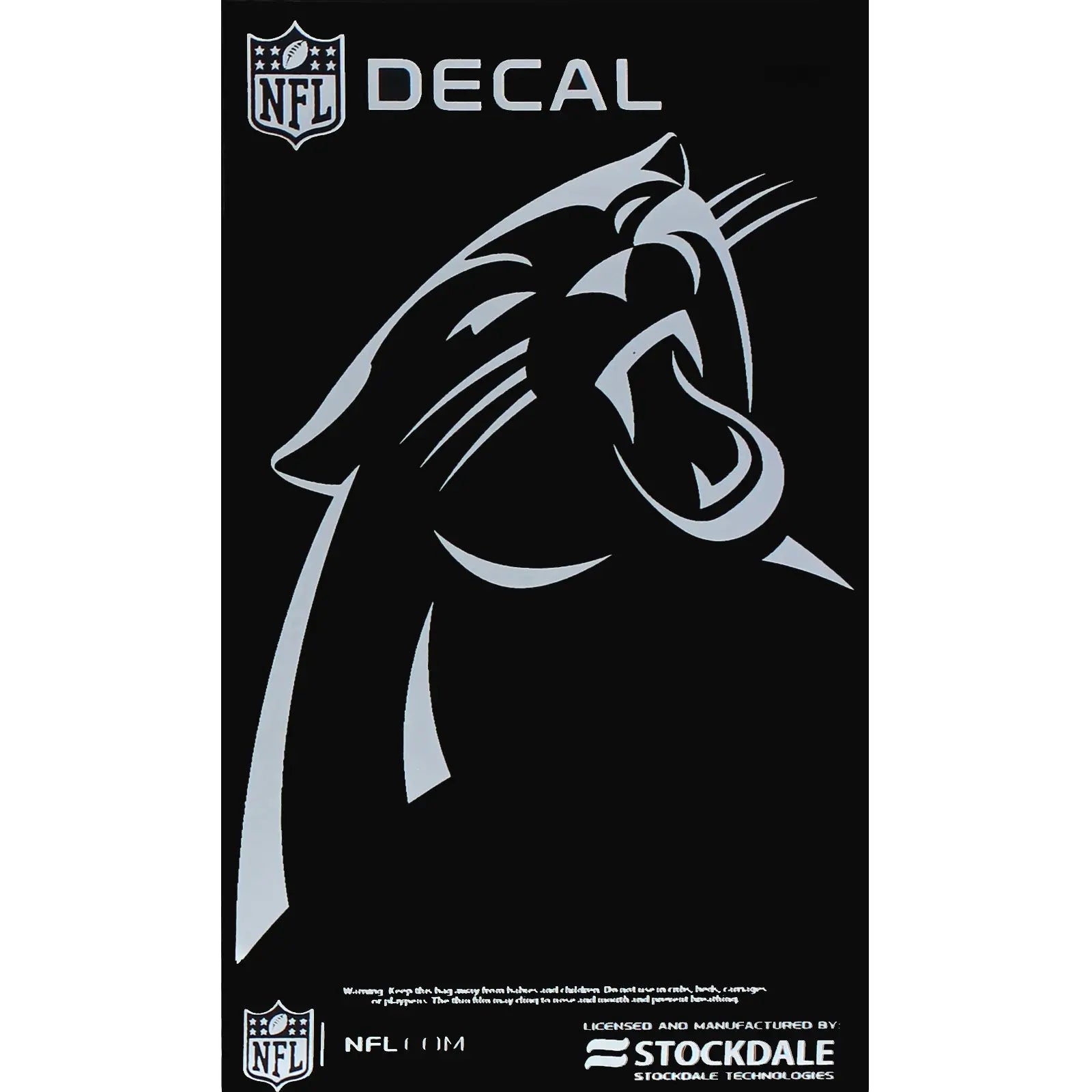 carolina-panthers-metallic-chrome-decal-3-x-5-inches