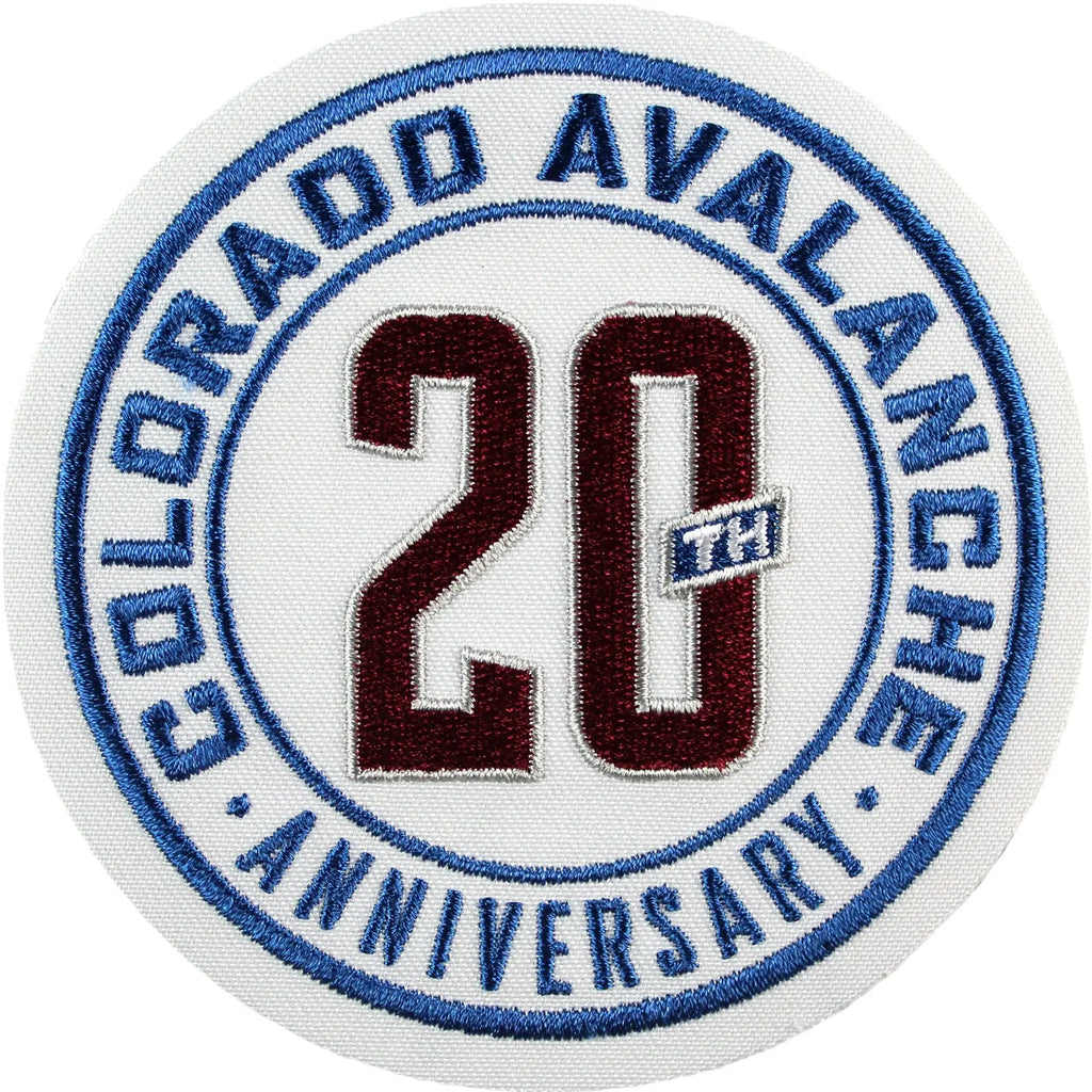 20th anniversary avalanche jersey