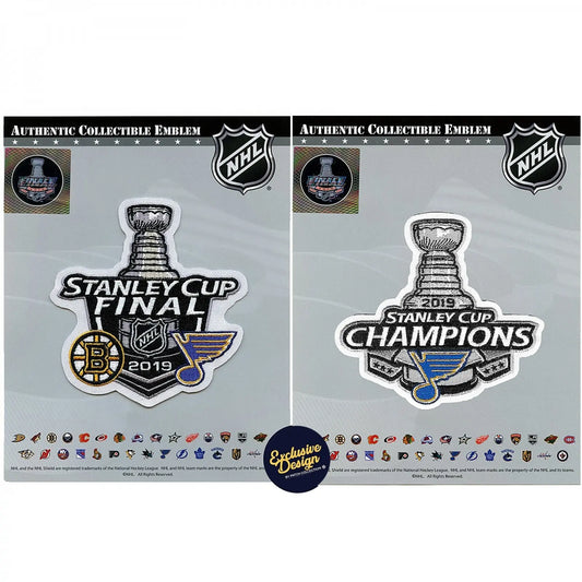 ST. LOUIS BLUES NATIONAL EMBLEM 2019 STANLEY CUP FINALS PATCH – STL  Authentics