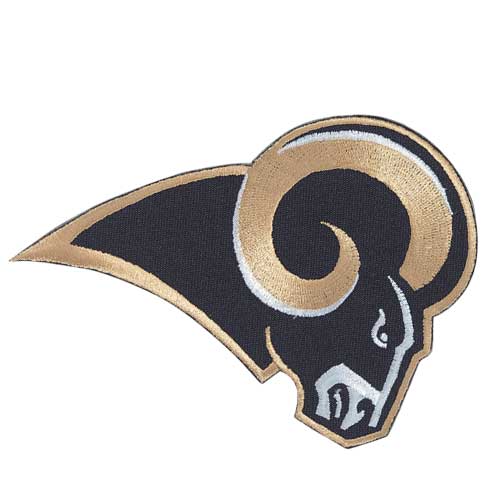 los angeles rams patches