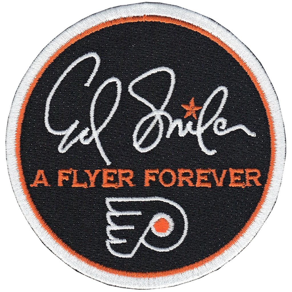 patch on flyers jersey