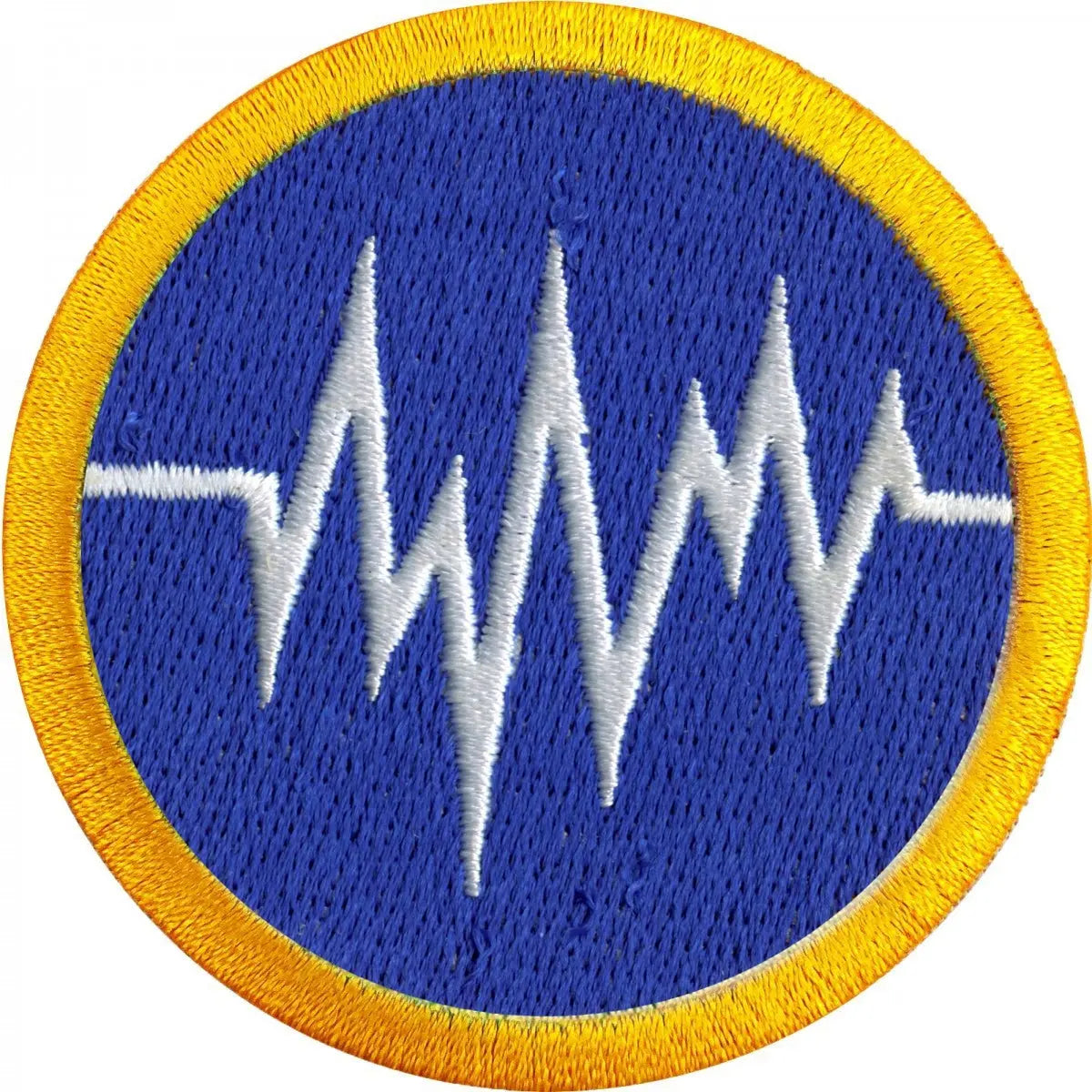Checking Pulse Merit Badge Embroidered Iron On Patch Patch Collection