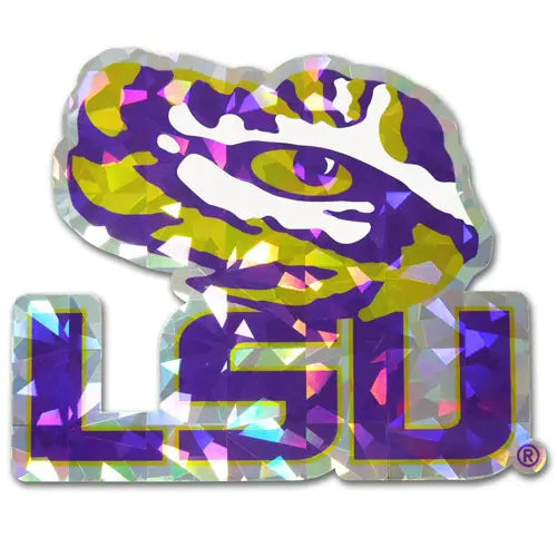 LSU Tigers Iron On Embroidered Patch - Tiger Head — Bengals & Bandits