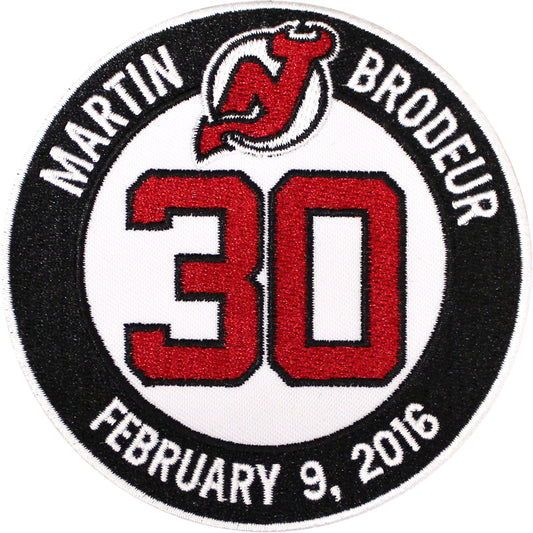 New Jersey Devils Patch Logo, Embroidered Hockey Patches Iron On, Size: 3.4  x 3.5 inches - EmbroSoft
