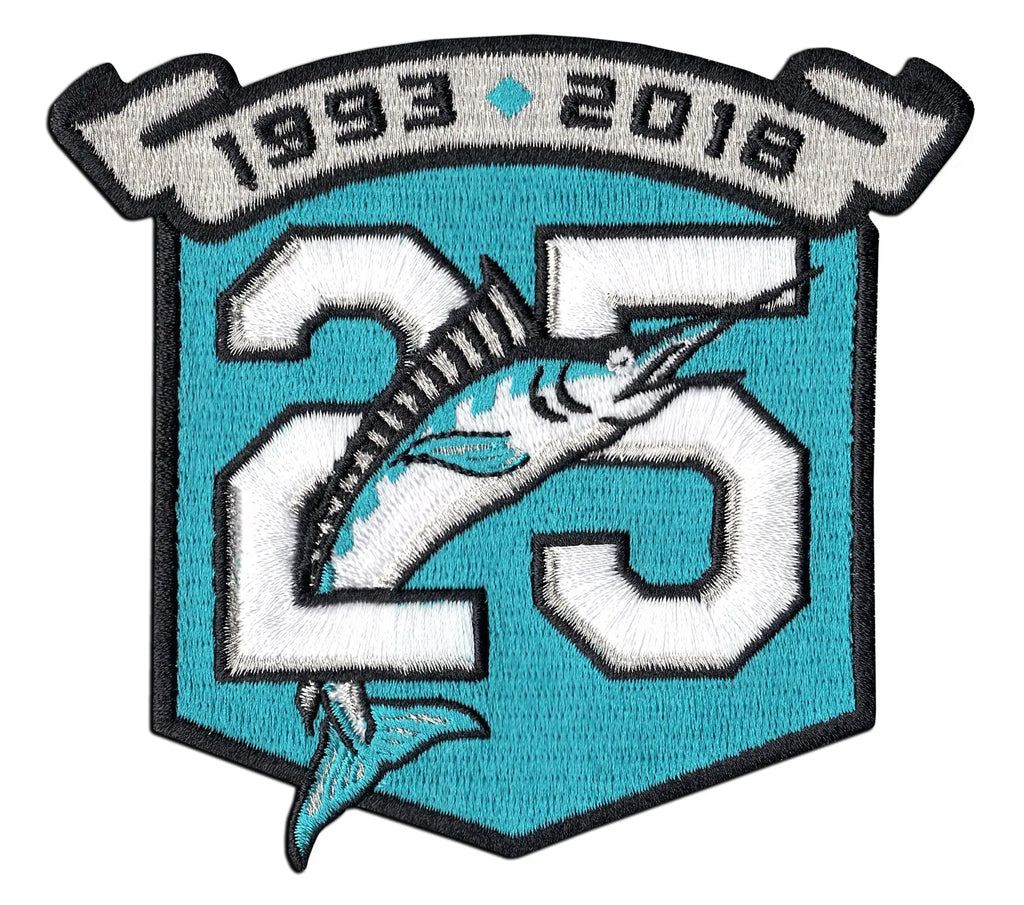 marlins 25th anniversary jersey