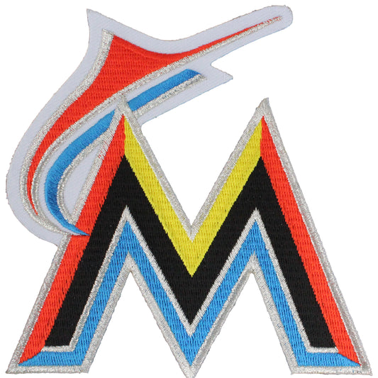 Florida Marlins F Logo Sleeve Jersey Patch (1993-2011)