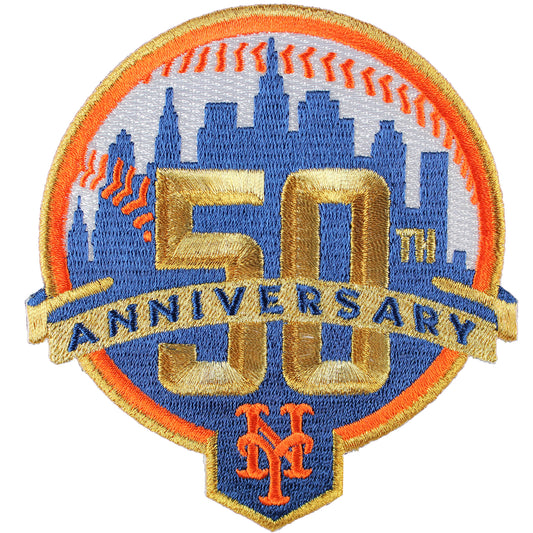 New York Mets Hat Logo Iron On Embroidered Patch – Patch Collection