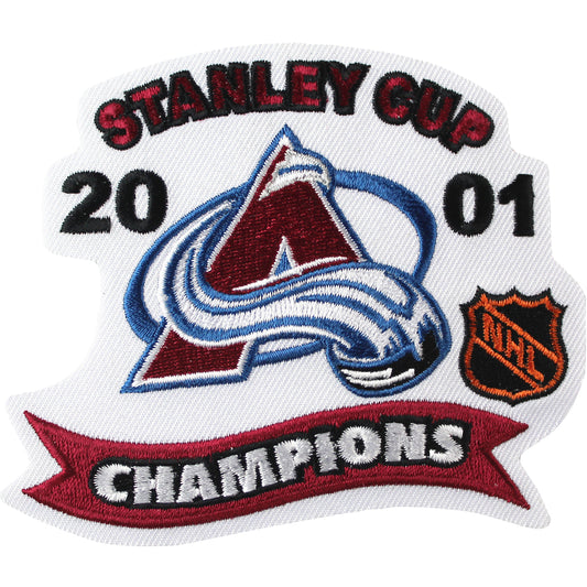 WWVVPET 2022 Stanley Cup Final Champions Embroidered NHL Jersey Patch  Colorado Avalanche