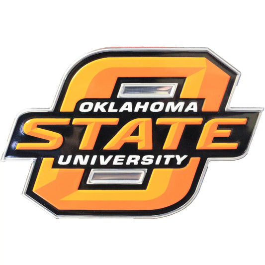 Oklahoma State Cowboys Pistol Pete Mascot Logo Iron On Embroidered