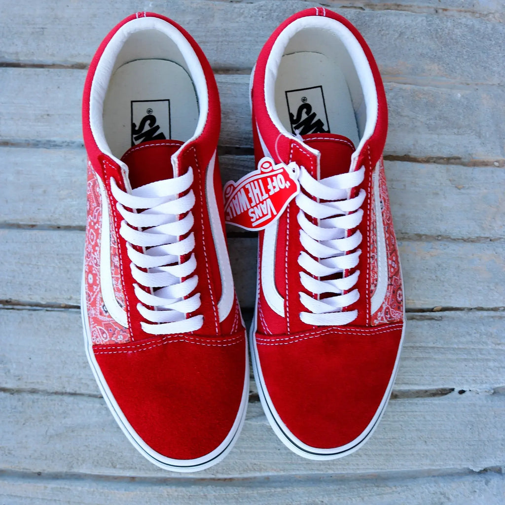 vans shoes dark red