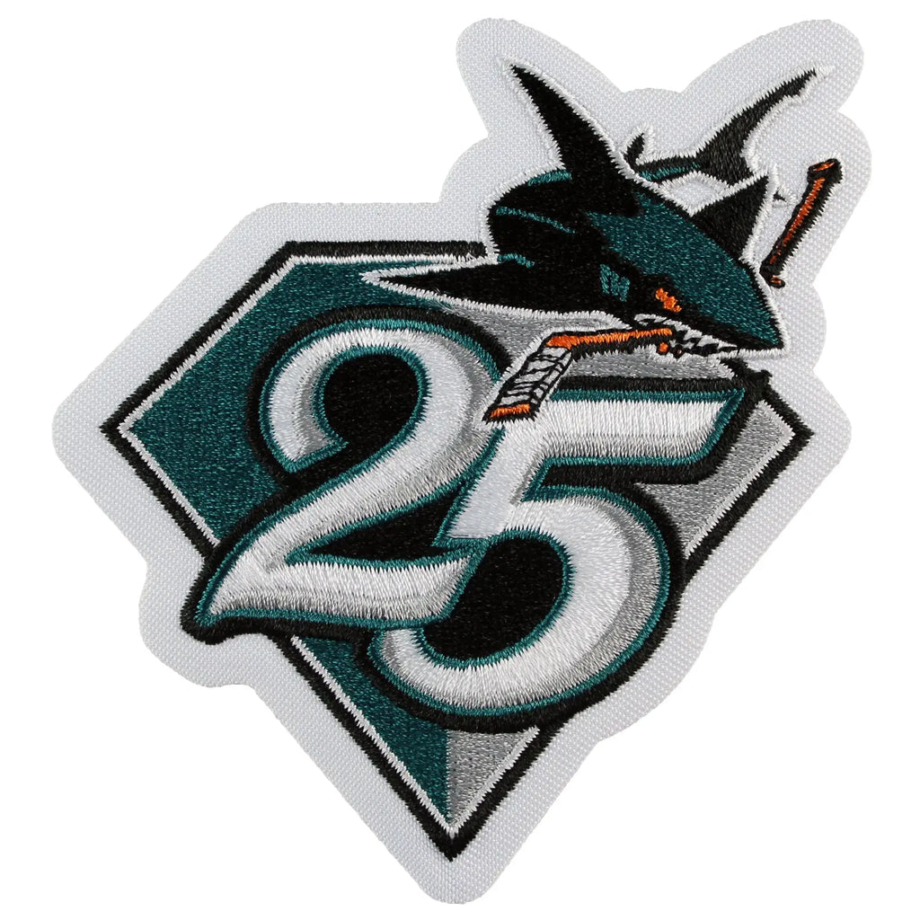 san jose sharks 25th anniversary shirt