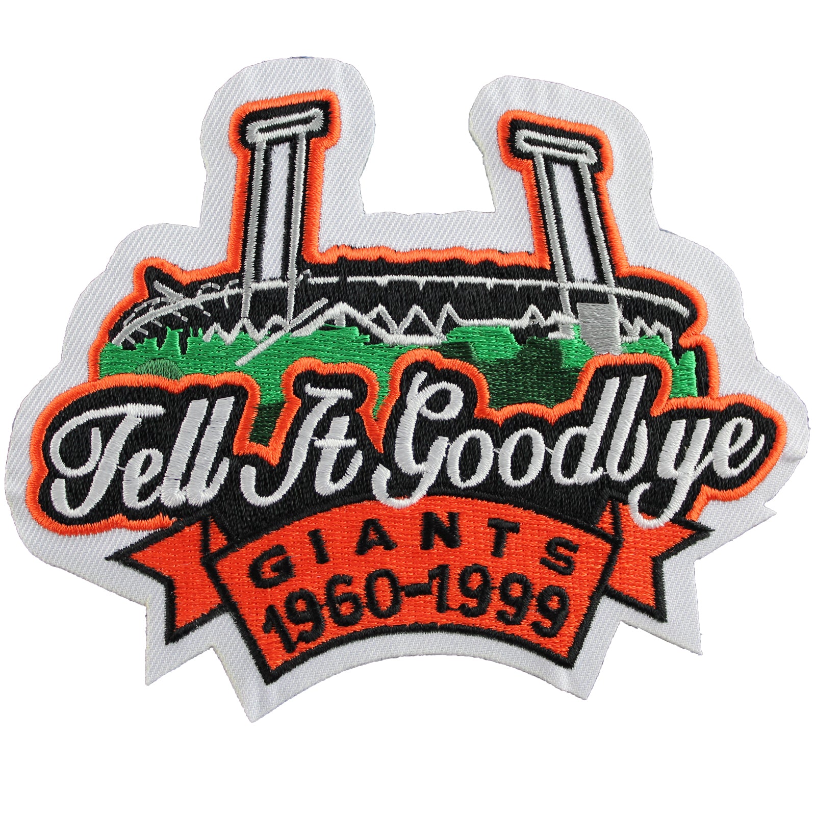 1999 San Francisco Giants Candlestick Park Closing Patch ('Tell It Goodbye') 
