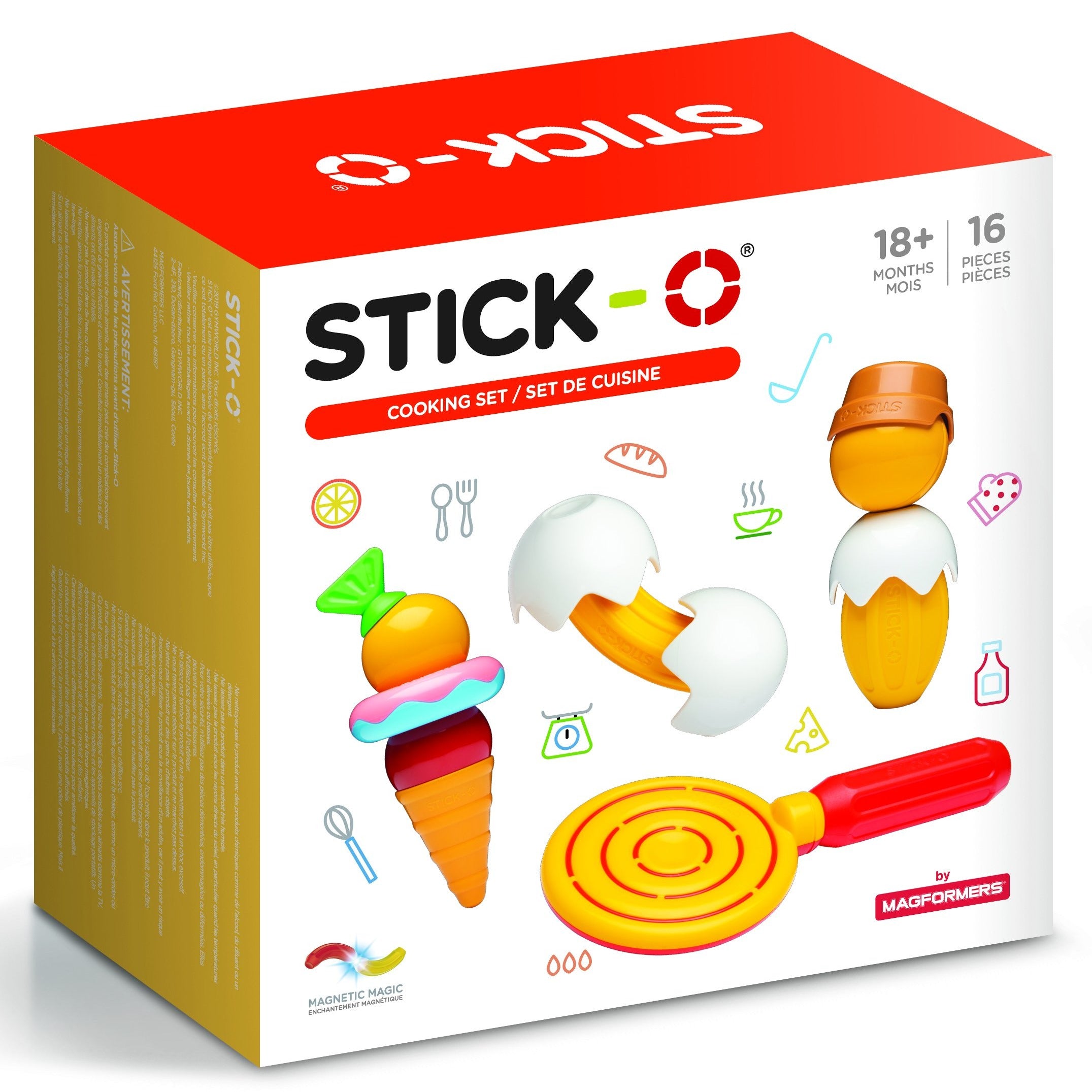 Stick-O Cooking Set 16-Piece