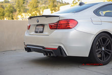 Load image into Gallery viewer, BMW F32 4 Series M Sport V2 Carbon Fiber Rear Diffuser
