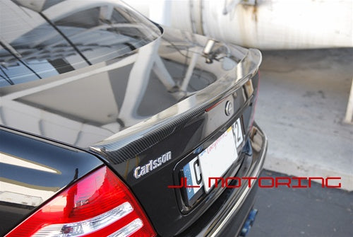 Mercedes W203 C Class AMG Style Trunk Spoiler - Carbon Fiber – JL