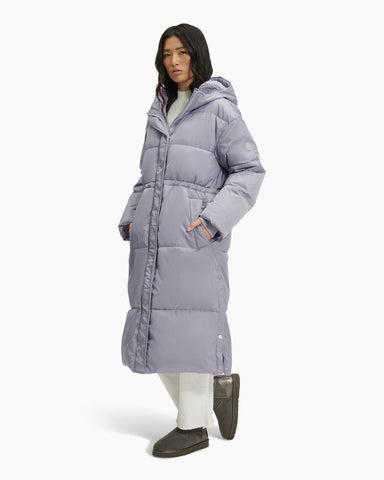 ugg puffer jacket grey