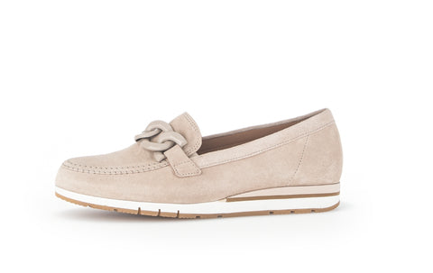 gabor wide fit slip on loafer