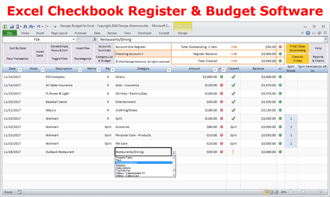 simple checkbook program for mac