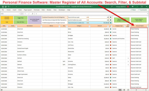 excel budget spreadsheet for mac