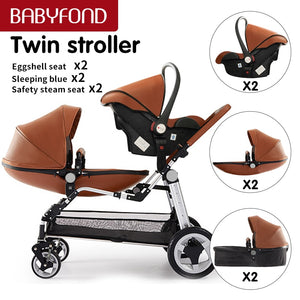 egg twin stroller