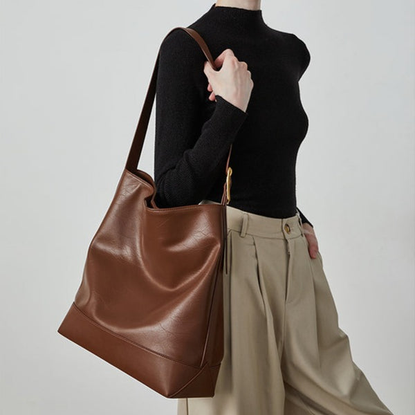 Buy XAFITI Brand New Leather Shoulder Tote Bag Online