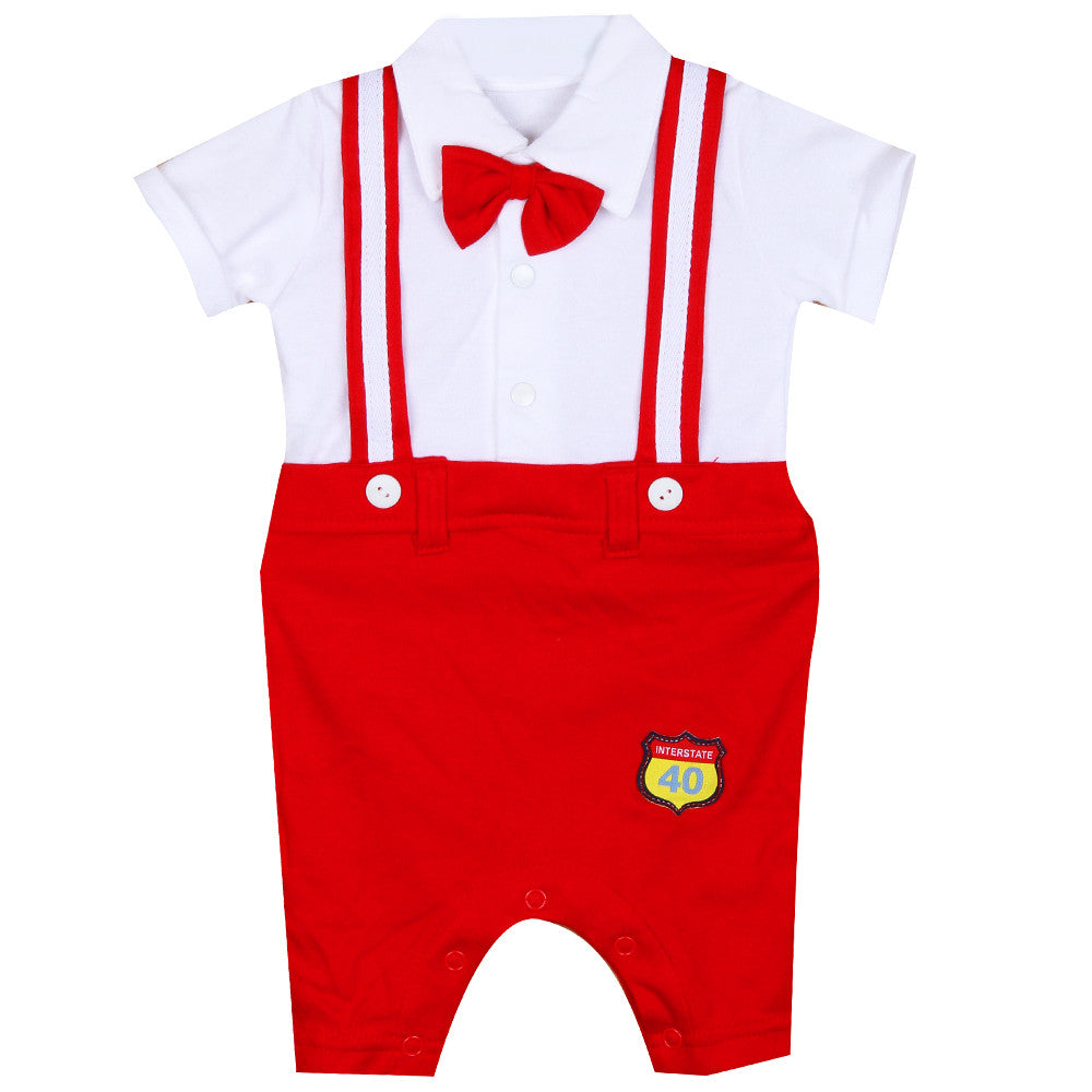 red and white dress for boys