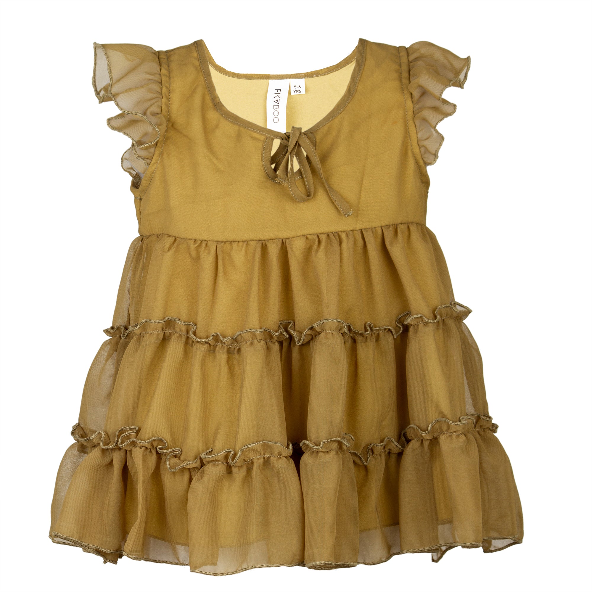 ruffle baby dress