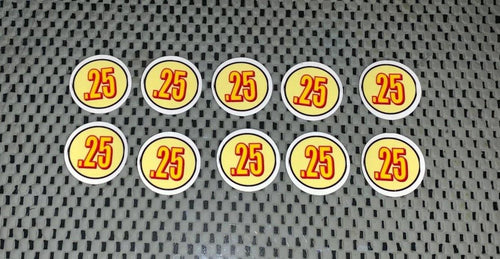 antares vending price labels stickers
