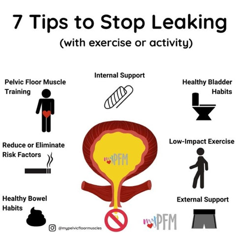 7 Tips to Stop Leaking