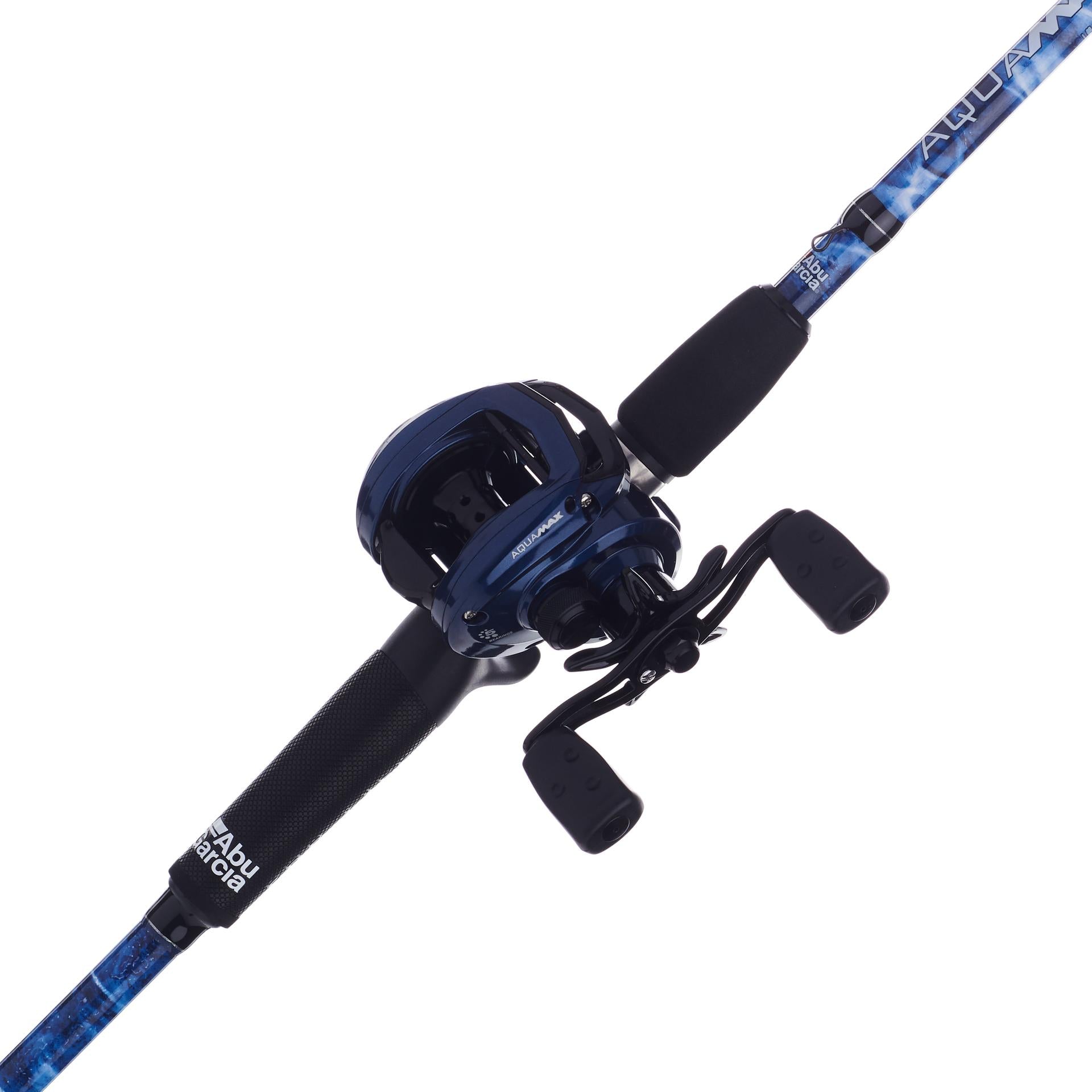 Abu Garcia Max STX Low Profile Baitcast Reel and Fishing Rod Combo