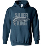 silver king drop shadow hoodie