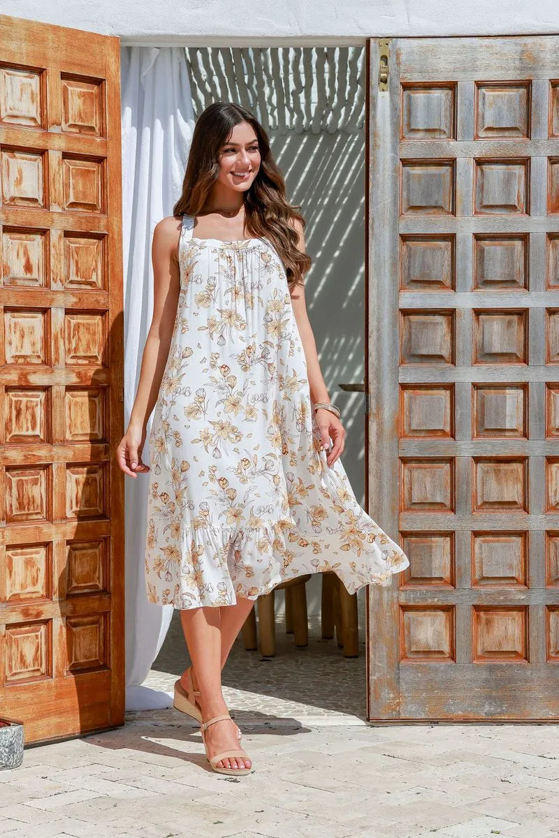 ST TROPEZ MAXI DRESS - Hippy Haven