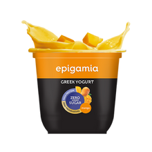 Load image into Gallery viewer, greek yogurt, no added sugar, alphonso mango - 120 gm
