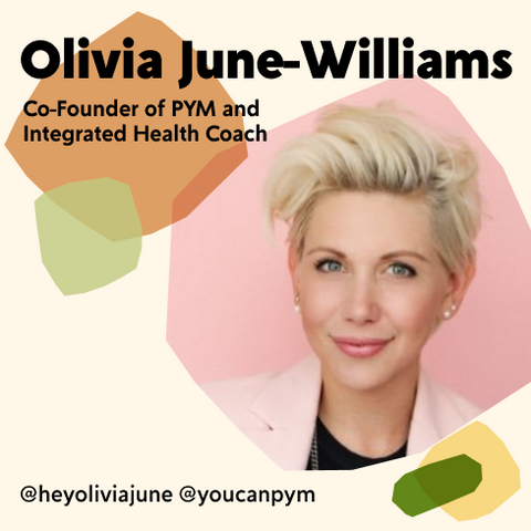 Olivia June Williams, Co Founder of PYM and Hey! VINA