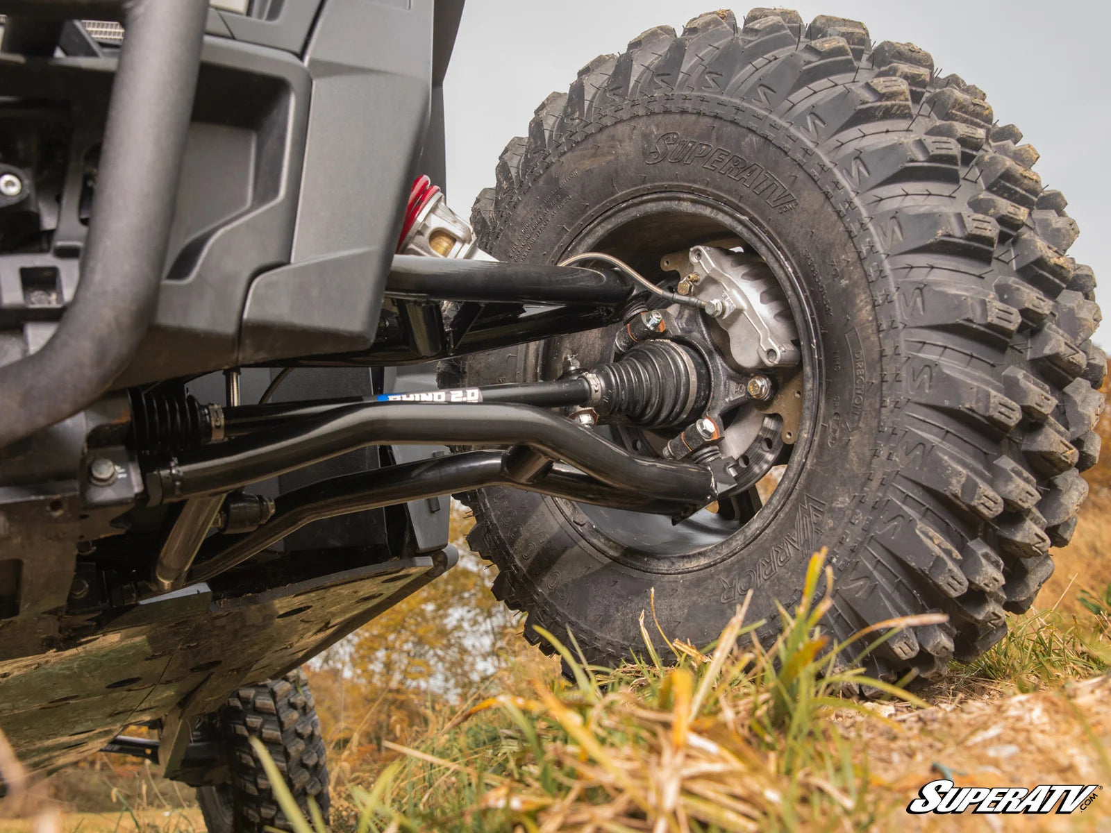 SuperATV Polaris RZR XP Turbo Atlas Pro 1.5" Forward Offset A-Arms