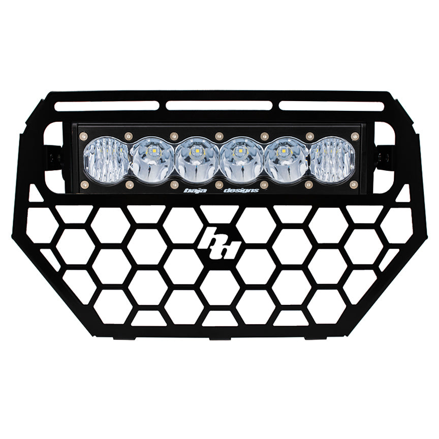 Polaris RZR Grille & OnX6 LED Light Bar Kit (1415) by Baja Designs