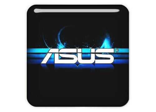 Asus 3d Effect 1x1 Chrome Effect Domed Case Badge Sticker Logo Sticker Library 5066