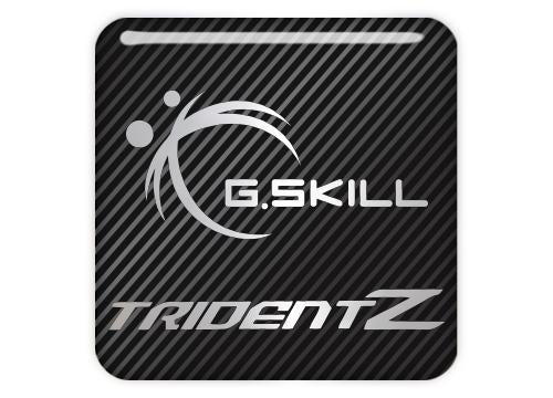 Gskill Trident Z 1x1 Chrome Effect Domed Case Badge Sticker Logo Sticker Library 1333