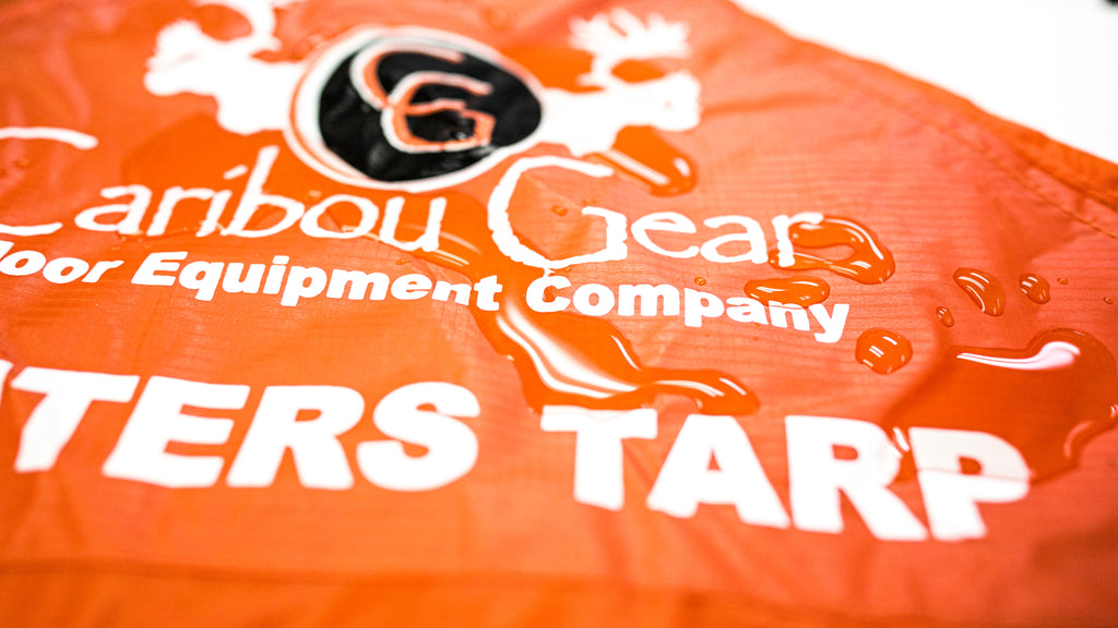 Hunters Tarp Orange By Caribou Gear