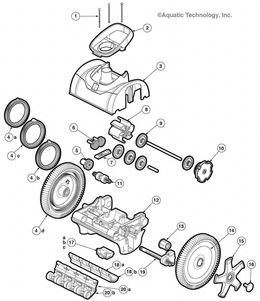 Hayward Aquanaut 0 Pool Cleaner Parts Poolweb