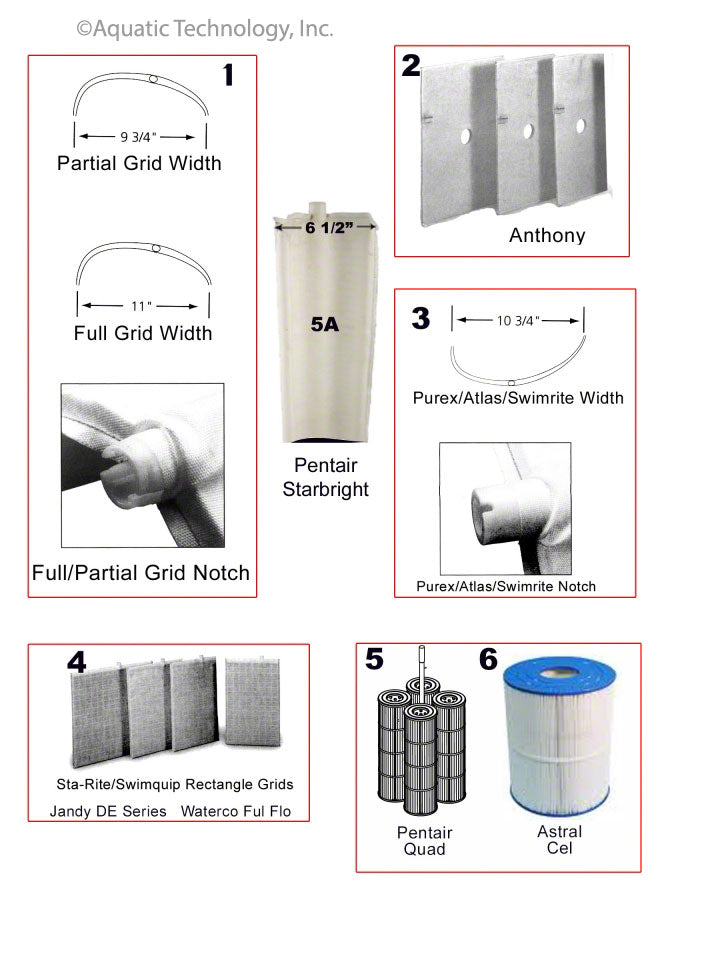 de2420l filter grids