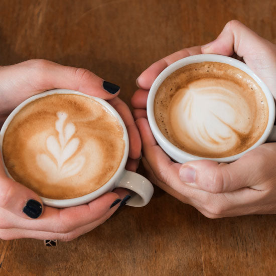 Eine schöne Tasse Cappuccino