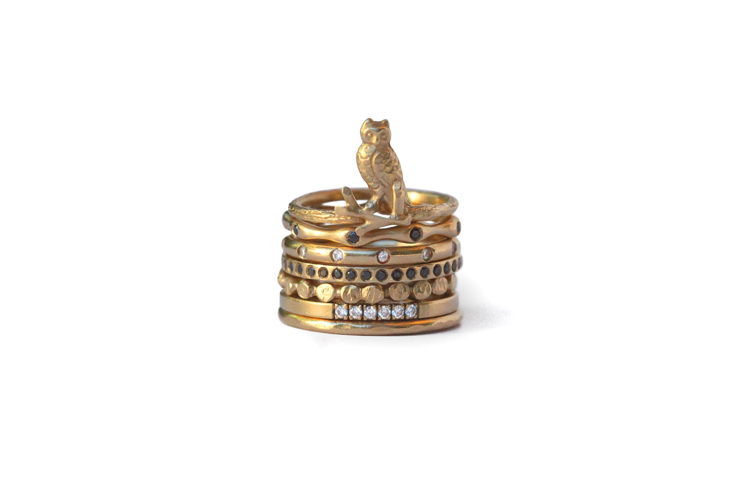 Image: Lulu & Shay Fine Jewelry Ring stack