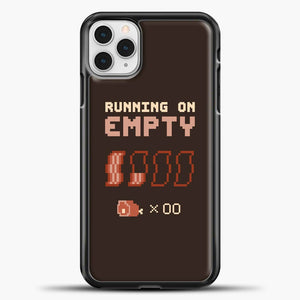 Bacon Helps Running On Empity iPhone 11 Pro Case
