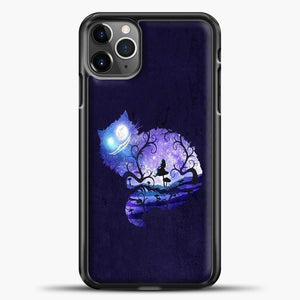 Cheshire Cat Wallpaper Alice Wonderland Iphone 11 Pro Max Case Plastic Rubber Casedilegna Com Casedilegna