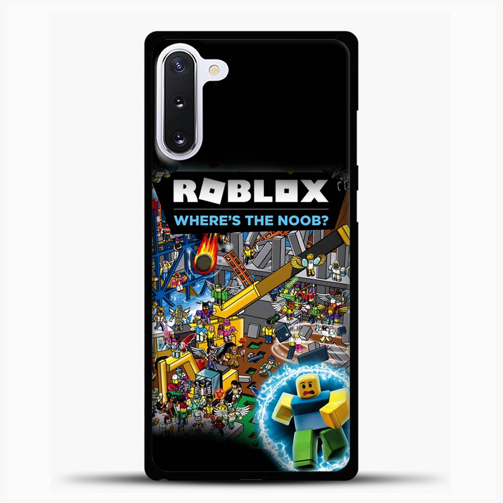 Roblox Where The Noob Samsung Galaxy Note 10 Cases Snap Plastic Rubber Casedilegna - phone case roblox