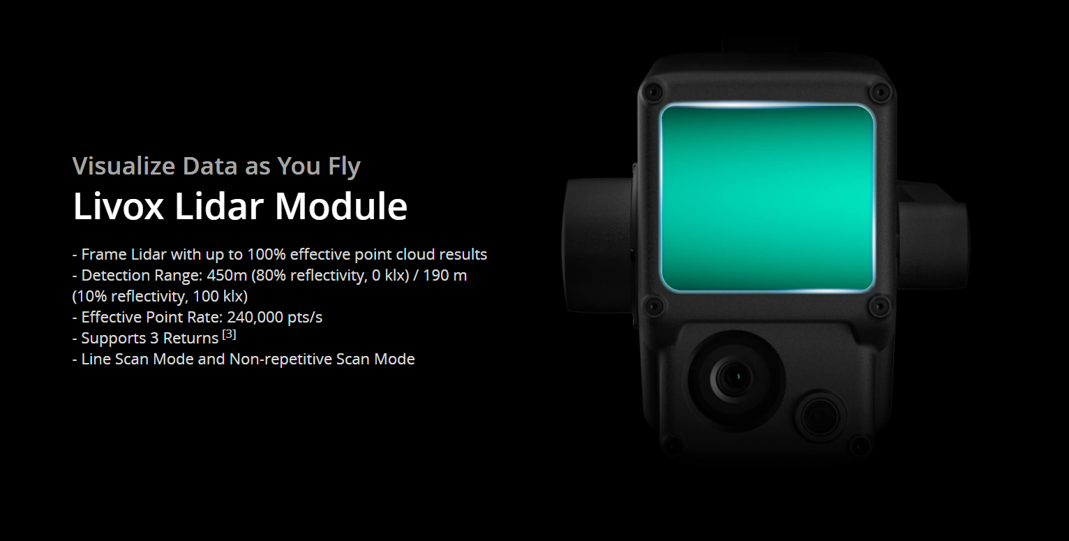 DJI L1 Livox LiDAR Module