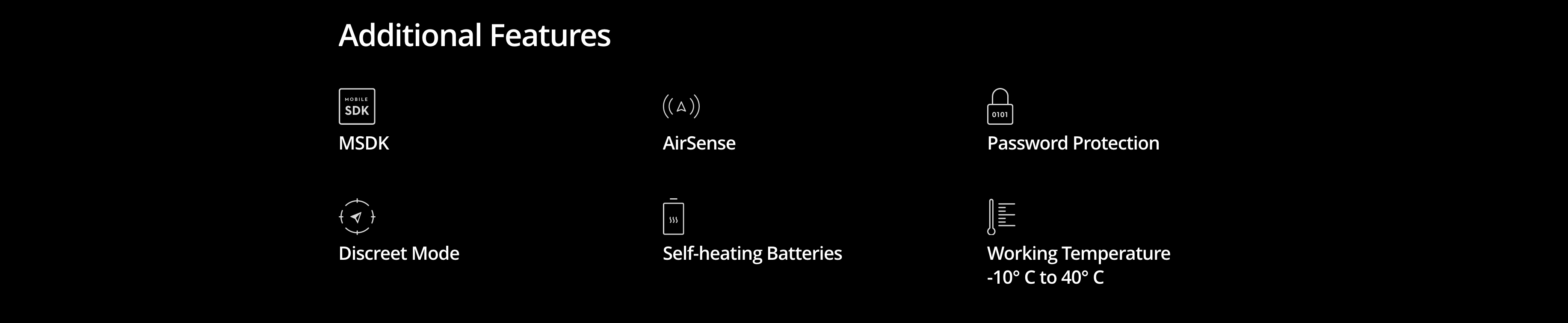 Mavic 2 Enterprise Advanced Features